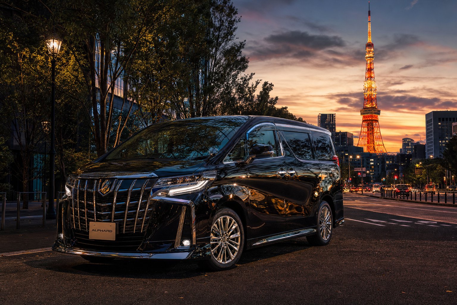 Black Alphard 40 series